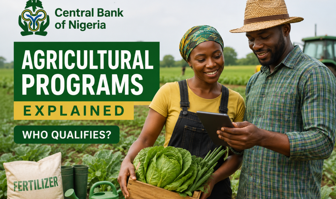 CBN Agricultural Programs Explained Who Qualifies and What You Need to Know